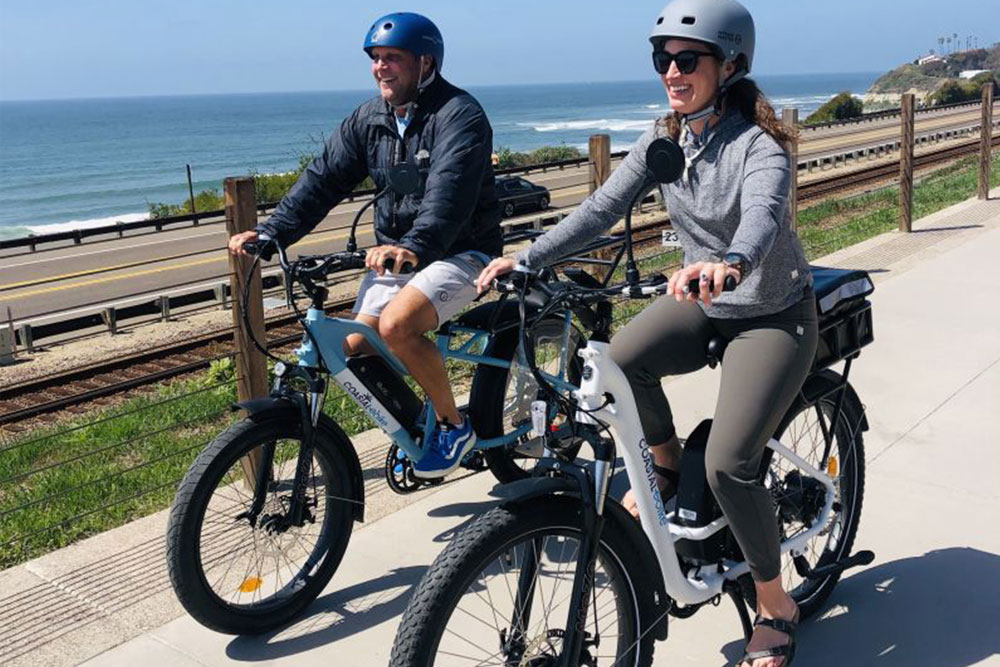 This image displays photo of the SCENIC ELECTRIC BIKE TOUR