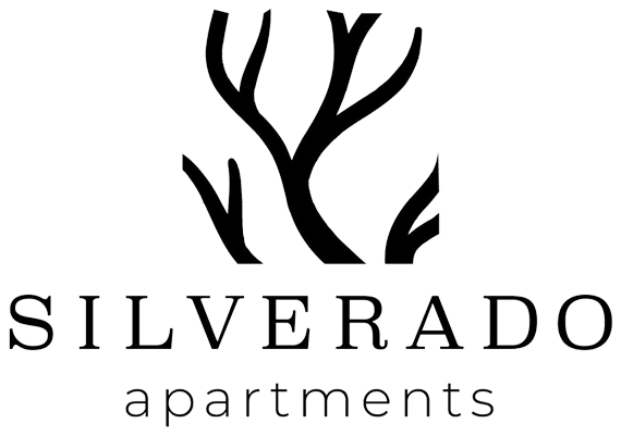 This company logo represents Silverado Apartments as an entity.